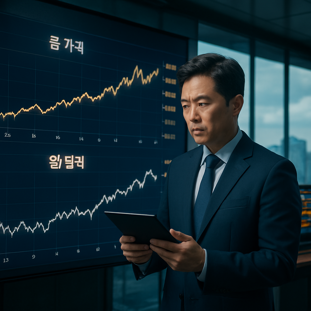 국제 금시세 하락에도 국내 금값 상승... '탈동조화' 현상의 배경은